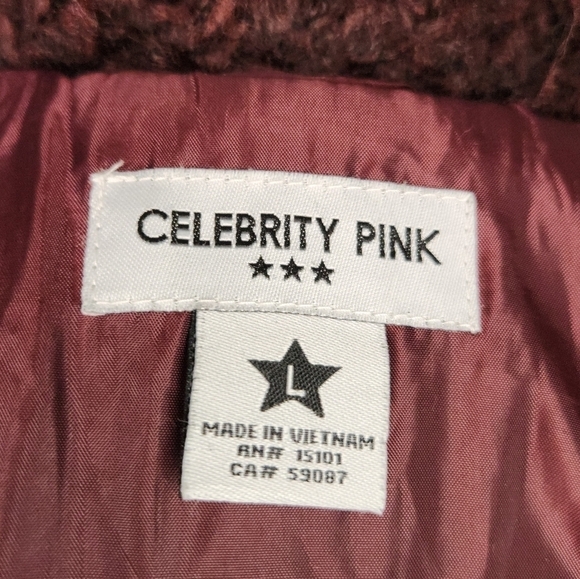 Celebrity Pink faux fur coat - Picture 9 of 10